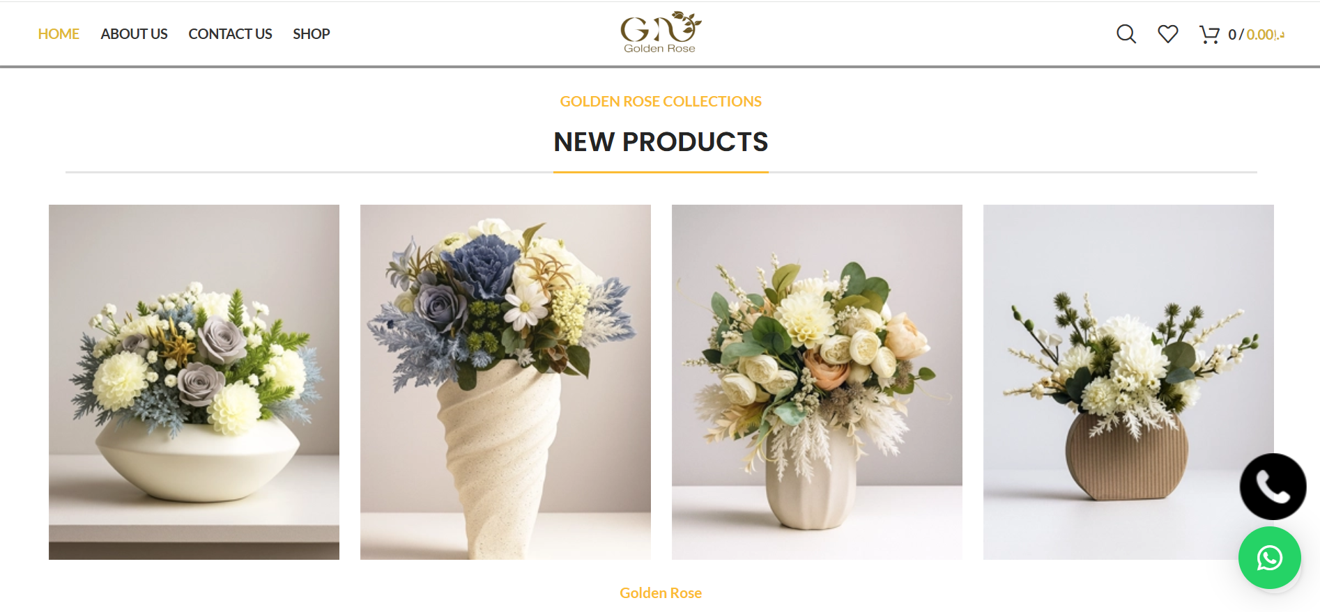 Golden Rose Website