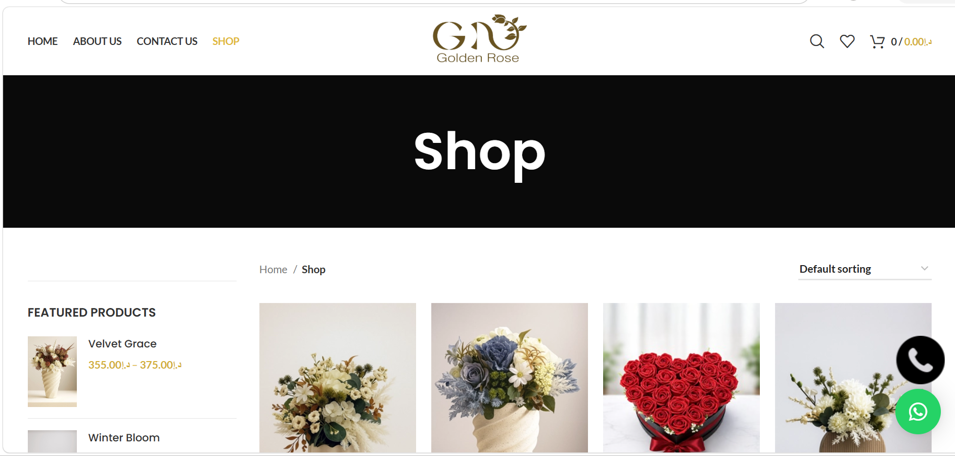 Golden Rose Product Collection