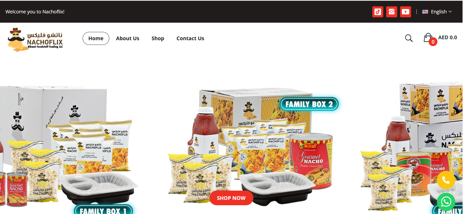 Nachoflix UAE Website